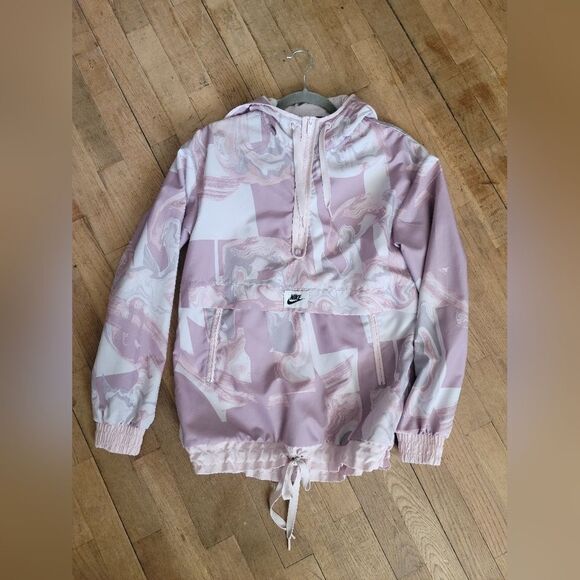 Nike Sportswear Windbreaker Marble All Over Print Jacket, Size Small - Picture 7 of 11